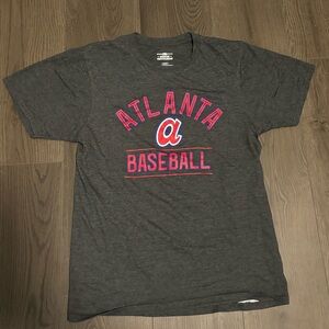 Atlanta Braves Baseball MLB Tshirt grey